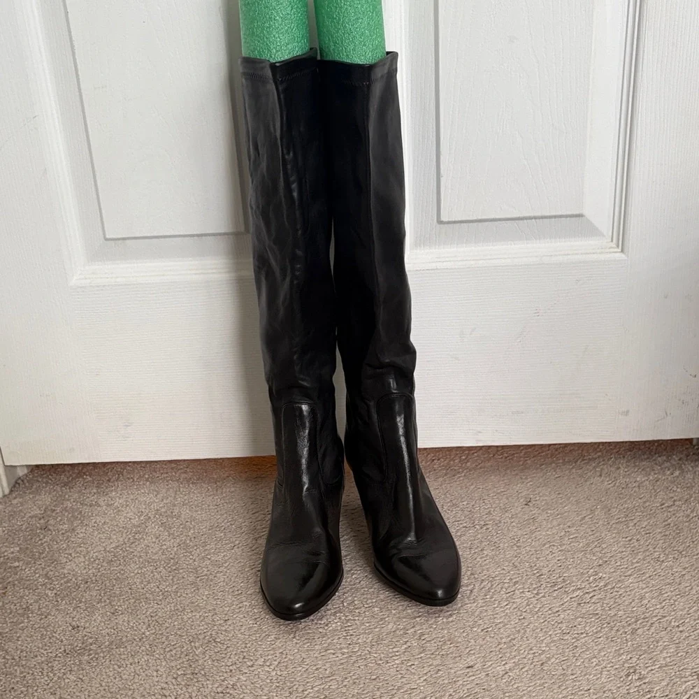 Cole Haan NikeAir Leather Tall Boots - Picture 2 of 11